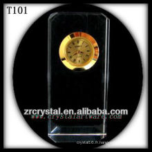 Magnifique horloge en cristal K9 T101